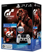 Джойстик беспроводной Sony DualShock 4 v2 GTS Limited Edition + Игра Gran Turismo Sport (PS4)